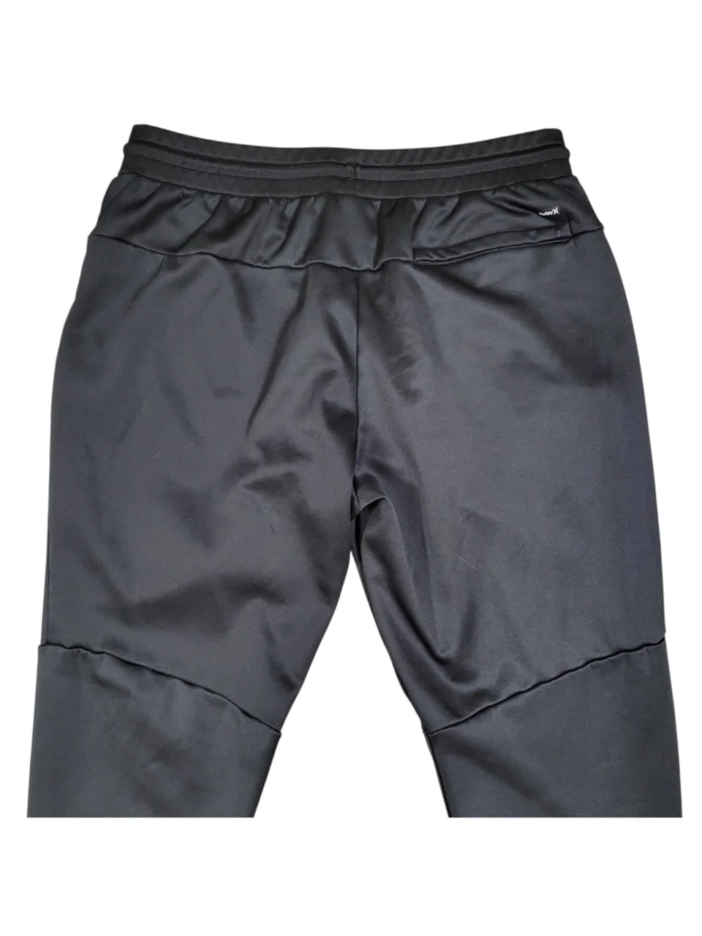 Hurley Men Athletic Drawstrings Elastic Waist Black Jogger XL Waist 33 Inseam 30